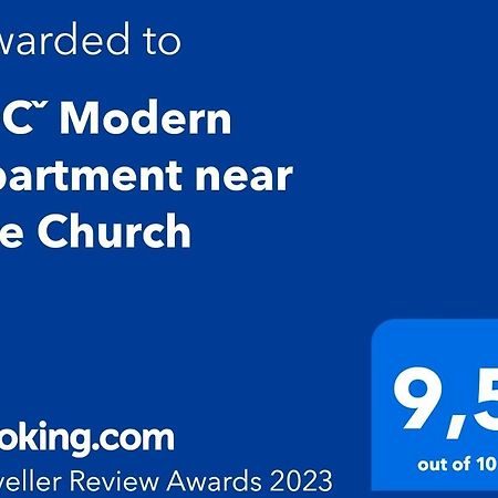 ˇdcˇ Modern Apartment Near The Church 罗维尼 外观 照片