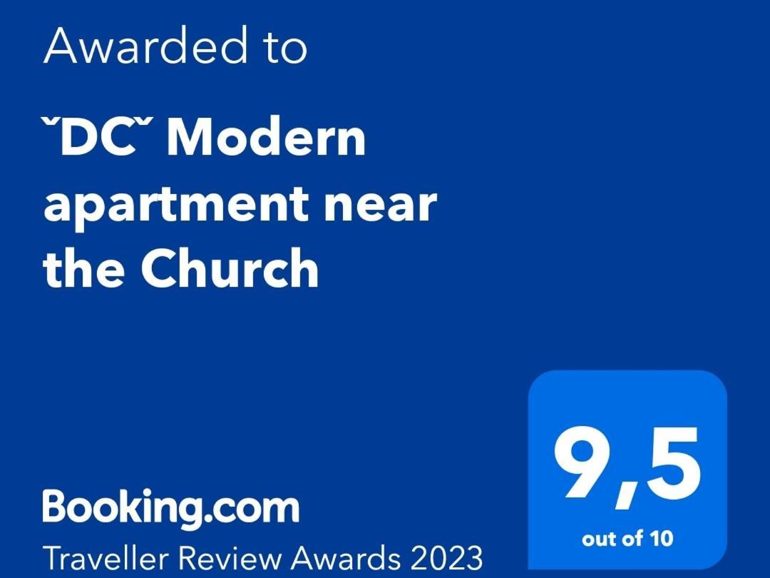 ˇdcˇ Modern Apartment Near The Church 罗维尼 外观 照片